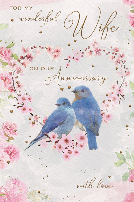 ICG For My Wonderful Wife On Our Anniversary Card