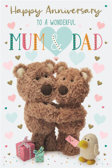 ICG To A Wonderful Mum & Dad Anniversary Card