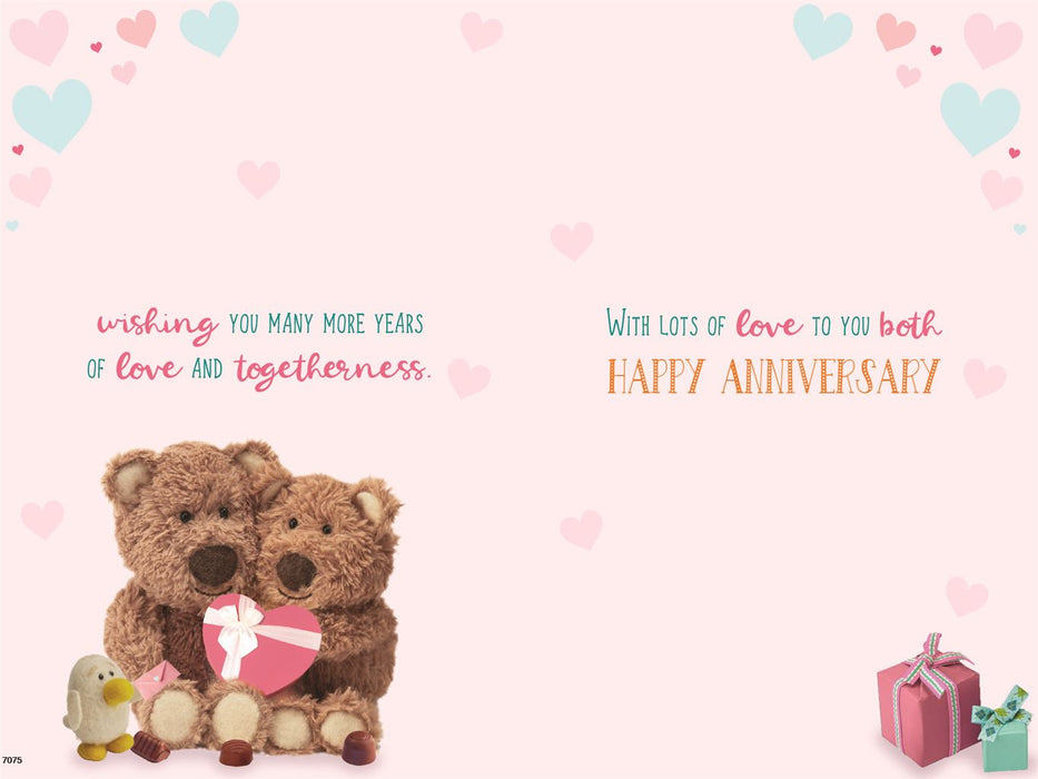 ICG To A Wonderful Mum & Dad Anniversary Card