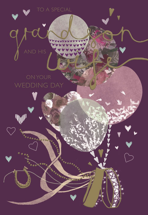 ICG To A Special Grandson & Wife On Your Wedding Day Card