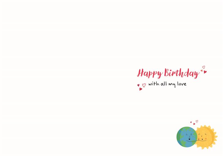 ICG 'For My Lovely Wife' Birthday Card