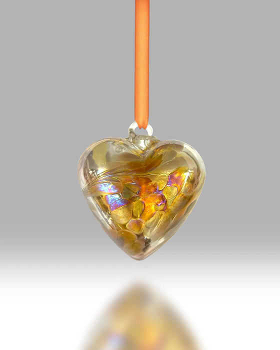 Nobile Glassware Hanging Sentiment Heart Congratulations