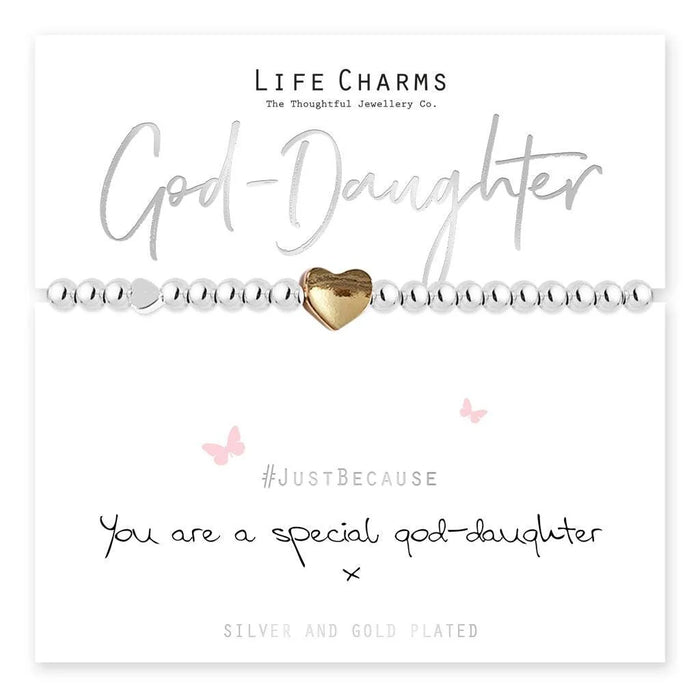 Life Charms Special God-Daughter Bracelet