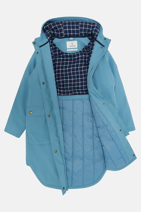 Lighthouse Women's Imogen Coat In Bluestone