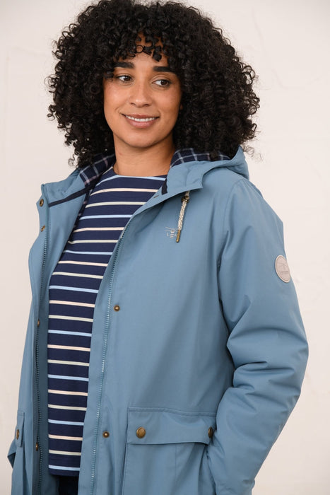 Lighthouse Women's Imogen Coat In Bluestone