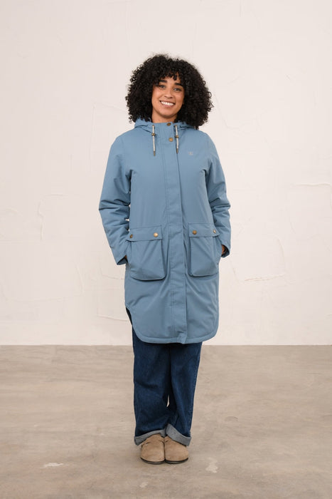Lighthouse Women's Imogen Coat In Bluestone