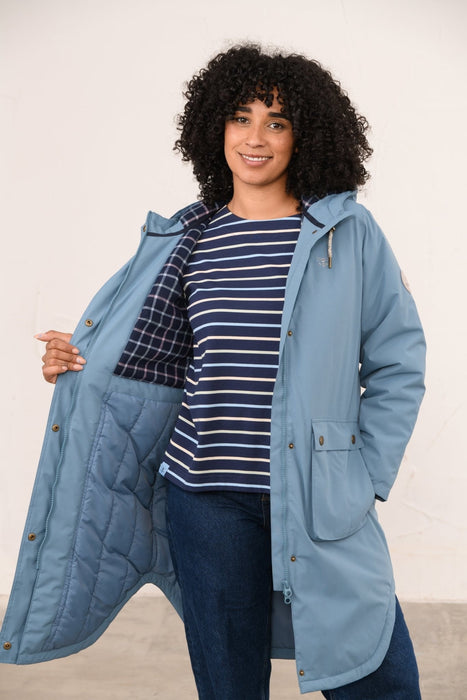 Lighthouse Women's Imogen Coat In Bluestone