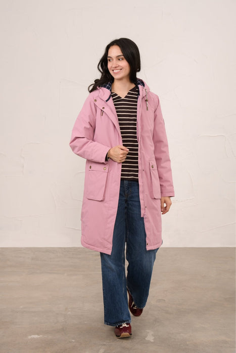 Lighthouse Women's Imogen Coat In Wild Rose