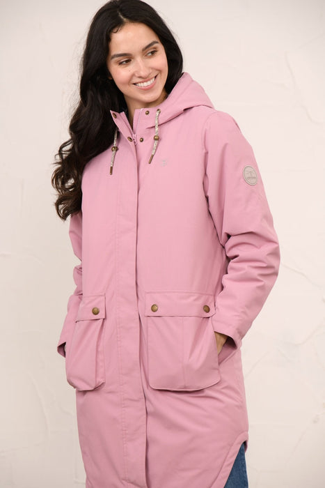 Lighthouse Women's Imogen Coat In Wild Rose