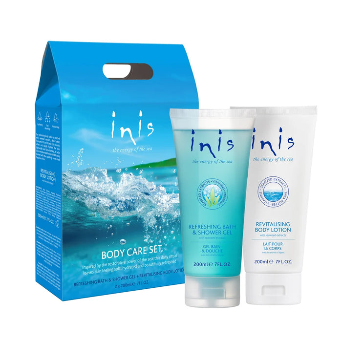 Inis Body Care Set Bath & Shower Gel & Body Lotion Gift Set