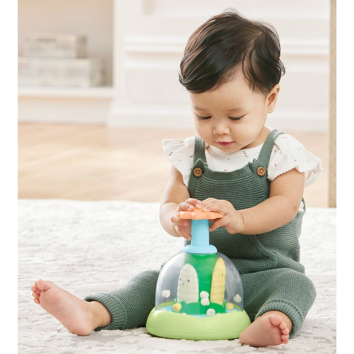 Skip Hop Explore & More Farmstand Push & Spin Baby Toy