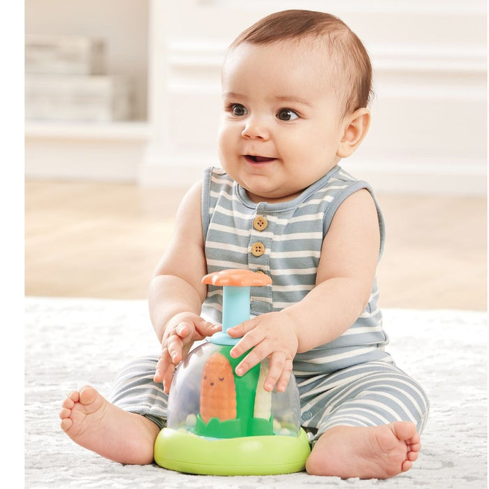 Skip Hop Explore & More Farmstand Push & Spin Baby Toy