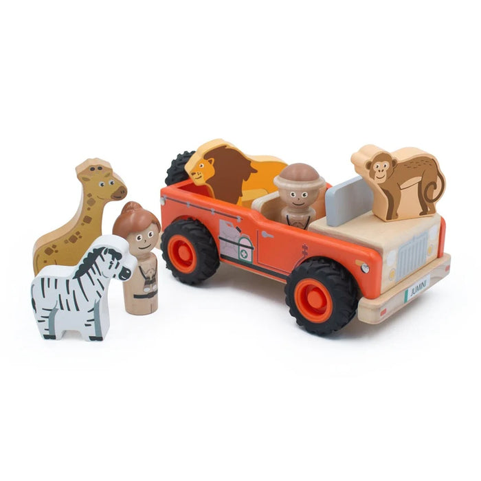 Inside Out Toys Safari Jeep Play Set