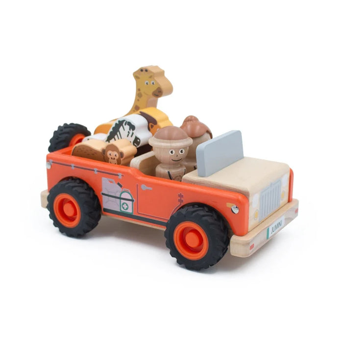 Inside Out Toys Safari Jeep Play Set