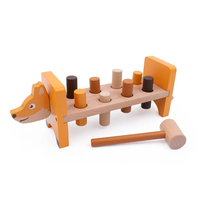 Inside Out Toys Woodland Fox Hammer Bench