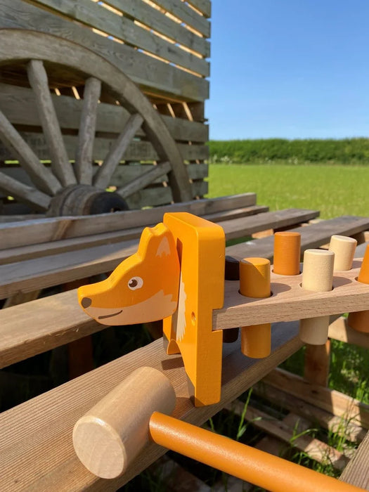 Inside Out Toys Woodland Fox Hammer Bench