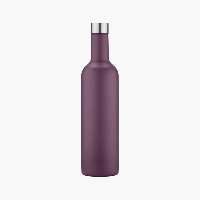 Vinnie Insulated 750ml Travel Wine Bottle Mauve