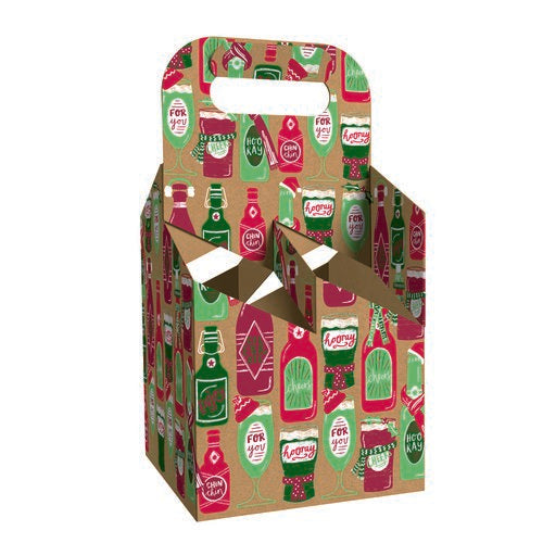 Jackson's Christmas Beer Bottle Carrier