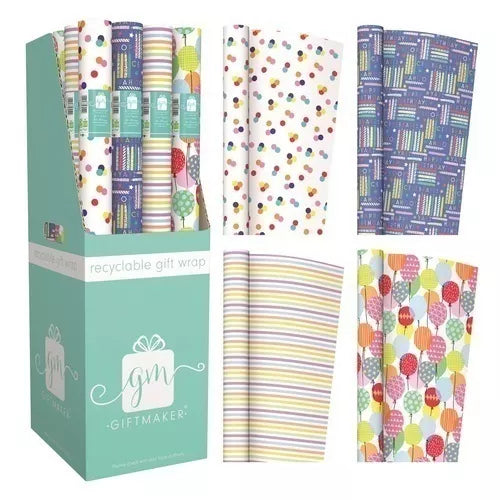 Jackson's Happy Birthday Roll Wrap 3M