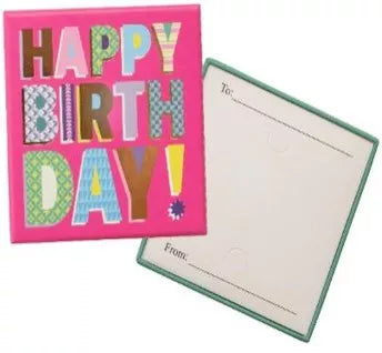 Jackson's Hullaballo Pink Gift Card Box