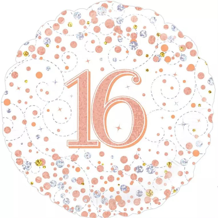 Jackson's Sparkling Fizz 16 Birthday Balloon 18"
