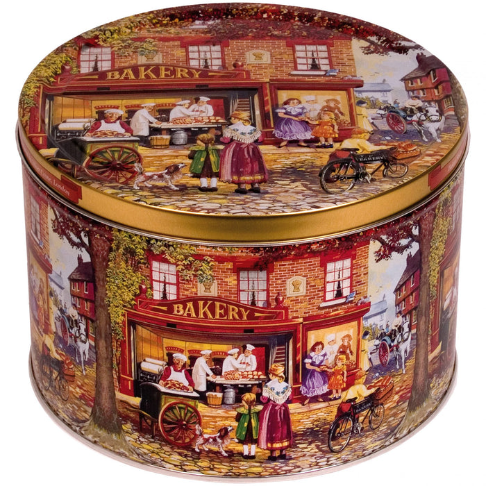 Jacobesens Bakery Shop Butter Cookies Tin