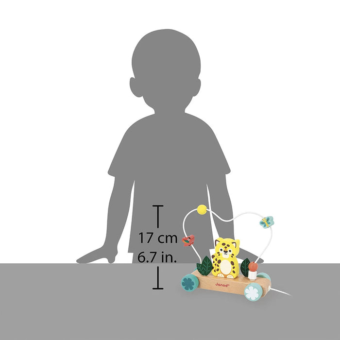 Janod Tropik - Pull Along Jaguar