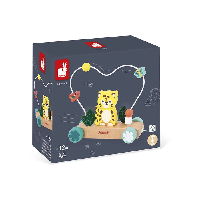 Janod Tropik - Pull Along Jaguar