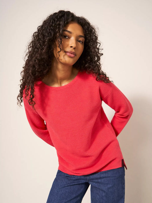 White Stuff Women's Jana Jumper Bright Pink