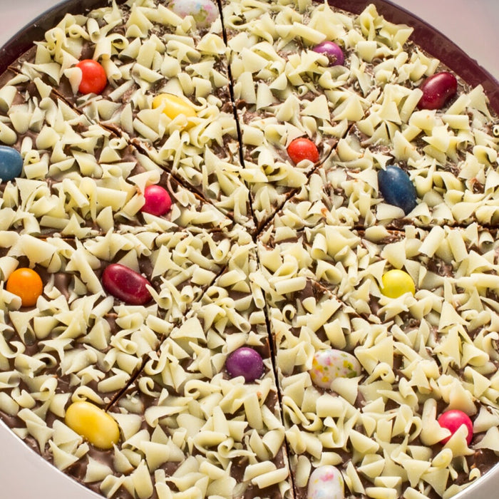 Jelly Bean Jumble Chocolate Pizza