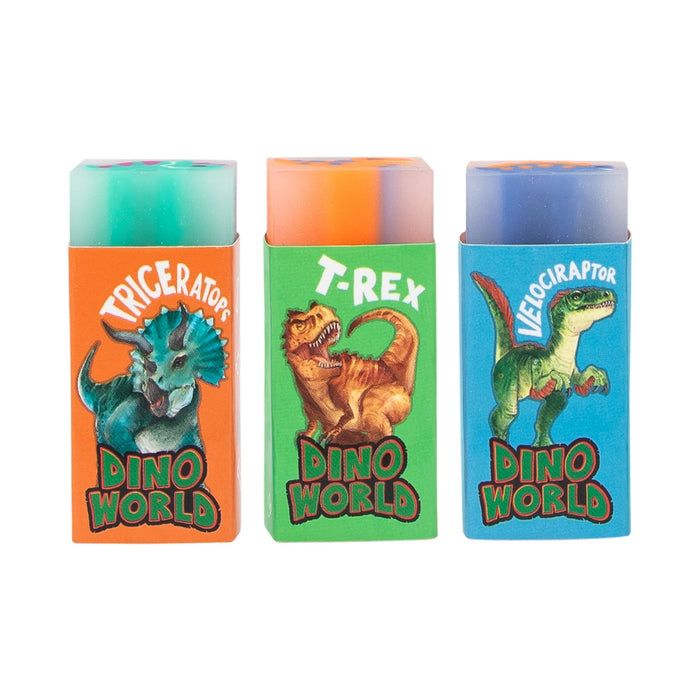 Dino World Jelly Eraser