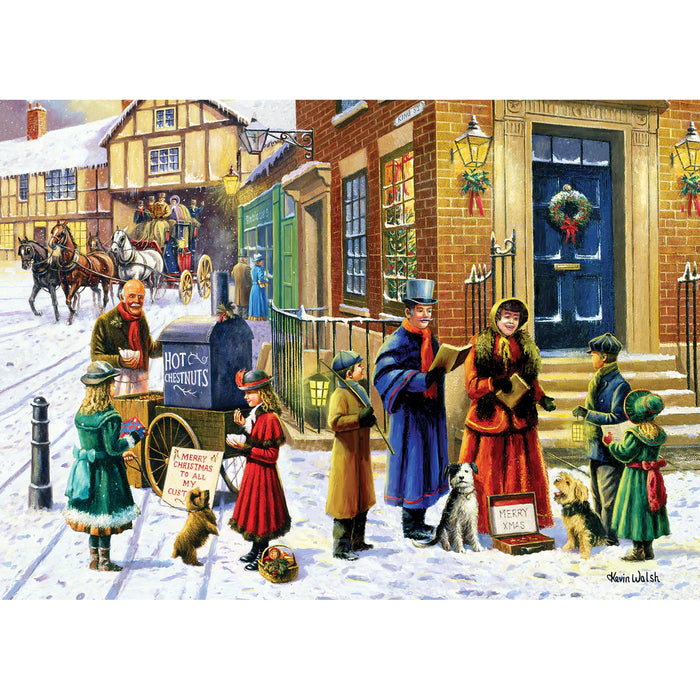 Gibsons The Carol Singers Jigsaw Puzzle 500 Piece