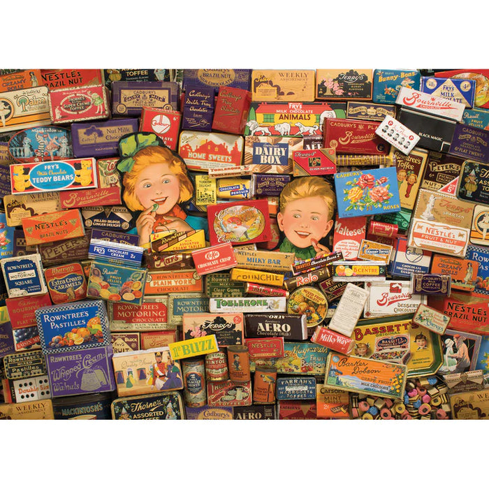 Gibsons Treats That Built Britain 1000pc Jigsaw Puzzle