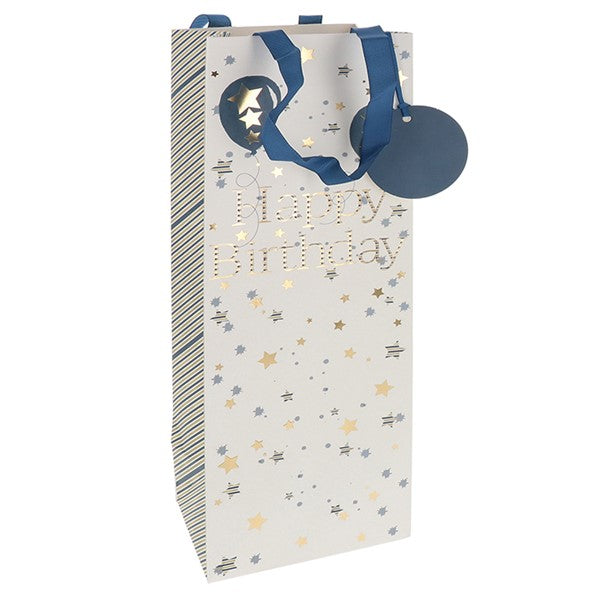 Rush Domino Mens Birthday Bottle Bag