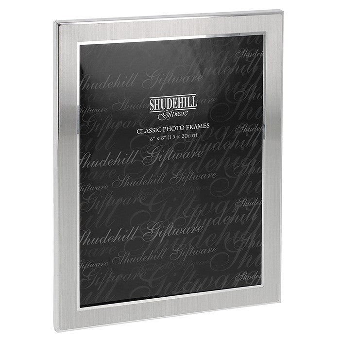 Plain Silver Picture Frame 6x8