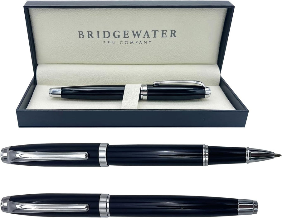 Bridgewater Chester Black & Chrome Roller Ball