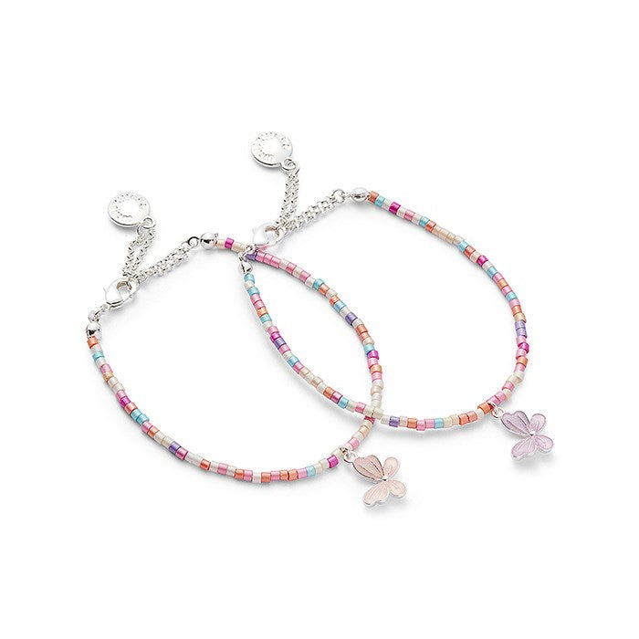 Equilibrium Girls Butterfly Magic Silver Plated Bracelet
