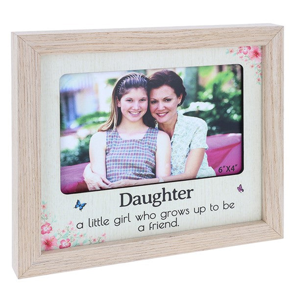 Cottage Garden Photoframe Daughter 6x4
