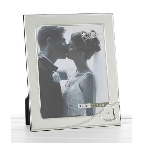 Celebration Wedding Heart Picture Frame 8x10