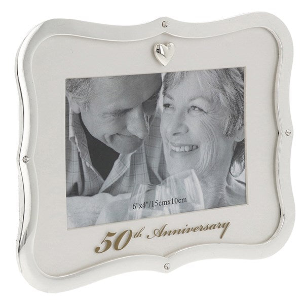 Celebration Frames 50th Anniversary Picture Frame 4x6