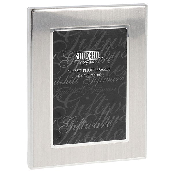 Plain Silver Photo Frame 2x3