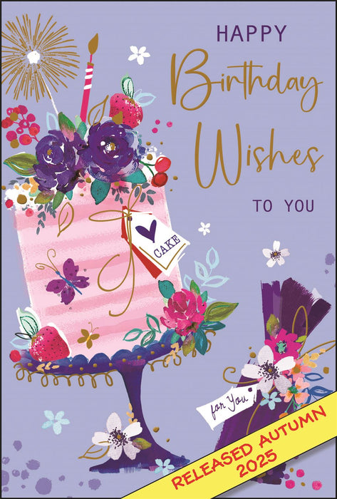 Jonny Javelin 'Happy Birthday Wishes To You' Birthday Card