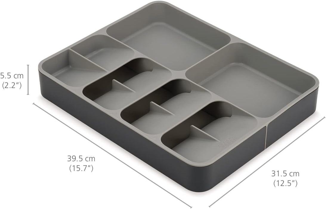 Joseph Joseph DrawerStore™ Grey Expanding Cutlery, Utensil & Gadgets Organiser