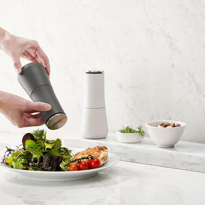 Joseph Joseph Milltop™ Grey Salt & Pepper Mills