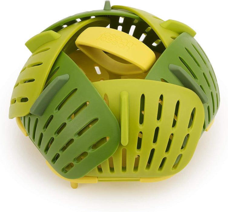 Joseph Joseph Bloom Green Folding Steamer Basket