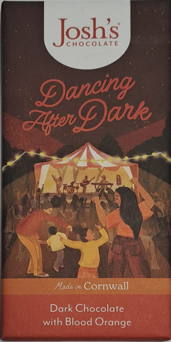 Josh's Chocolate Dancing After Dark Blood Orange Dark Chocolate Bar