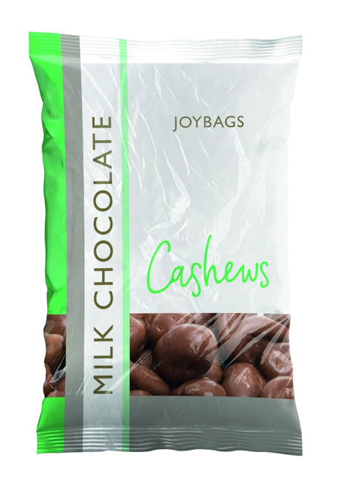 Joybags Milk Chocolate Covered Cashews