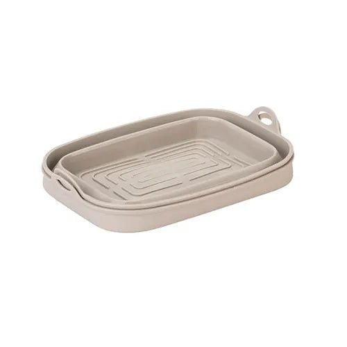 Just The Thing Set Of 2 Collapsible Air Fryer Liners