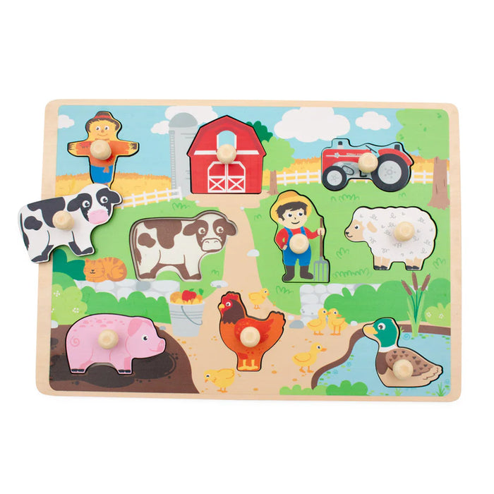 Jumini Farm Peg Puzzle