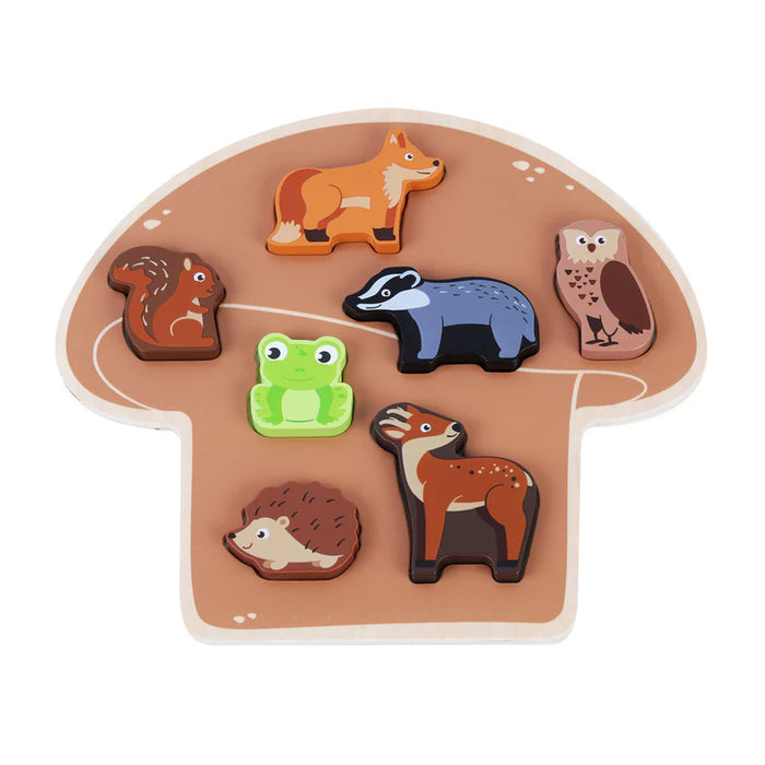 Jumini Woodland Chunky Mushroom Shaped Puzzle